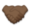 Handshake: Dark Skin Tone