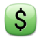 Heavy Dollar Sign Heavy Dollar Sign