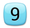 Keycap Digit Nine Keycap Digit Nine