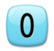 Keycap Digit Zero Keycap Digit Zero