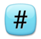 Keycap Number Sign Keycap Number Sign