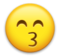 Kissing Face with Smiling Eyes