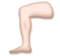 Leg: Light Skin Tone
