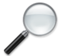 Magnifying Glass Tilted Right