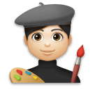 Man Artist: Light Skin Tone