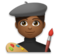 Man Artist: Medium-Dark Skin Tone