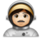 Man Astronaut: Light Skin Tone