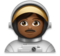 Man Astronaut: Medium-Dark Skin Tone