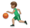 Man Bouncing Ball: Medium Skin Tone Man Bouncing Ball: Medium Skin Tone