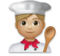 Man Cook: Medium-Light Skin Tone
