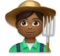 Man Farmer: Medium-Dark Skin Tone