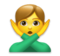 Man Gesturing No