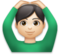 Man Gesturing OK: Light Skin Tone