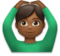 Man Gesturing OK: Medium-Dark Skin Tone