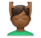 Man Getting Massage: Medium-Dark Skin Tone