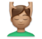 Man Getting Massage: Medium Skin Tone