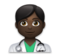 Man Health Worker: Dark Skin Tone