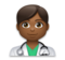 Man Health Worker: Medium-Dark Skin Tone