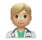 Man Health Worker: Medium-Light Skin Tone