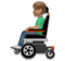 Man in Motorized Wheelchair: Medium Skin Tone