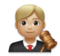 Man Judge: Medium-Light Skin Tone
