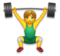 Man Lifting Weights