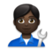 Man Mechanic: Dark Skin Tone