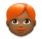 Man: Medium-Dark Skin Tone, Red Hair