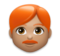 Man: Medium Skin Tone, Red Hair