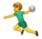Man Playing Handball
