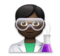 Man Scientist: Dark Skin Tone