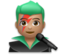 Man Singer: Medium Skin Tone