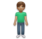 Man Standing: Medium Skin Tone
