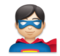 Man Superhero: Light Skin Tone