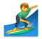 Man Surfing