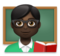 Man Teacher: Dark Skin Tone