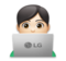 Man Technologist: Light Skin Tone
