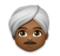 Man Wearing Turban: Medium-Dark Skin Tone