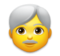 Man: White Hair