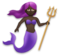 Mermaid: Dark Skin Tone