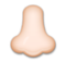 Nose: Light Skin Tone
