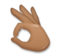 OK Hand: Medium-Dark Skin Tone