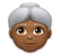 Old Woman: Medium-Dark Skin Tone