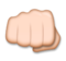 Oncoming Fist: Medium-Light Skin Tone