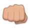 Oncoming Fist: Medium Skin Tone