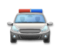 Oncoming Police Car