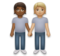 People Holding Hands: Medium-Dark Skin Tone, Medium-Light Skin Tone