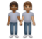 People Holding Hands: Medium-Dark Skin Tone, Medium Skin Tone