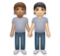 People Holding Hands: Medium Skin Tone, Light Skin Tone