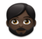 Person: Dark Skin Tone, Beard